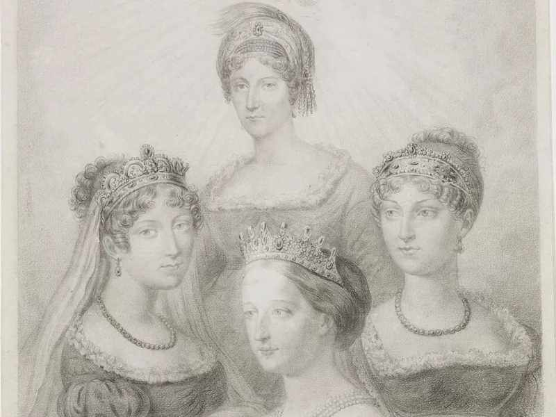1823-Thomas-Casimir Regnault - Le donne Bonaparte